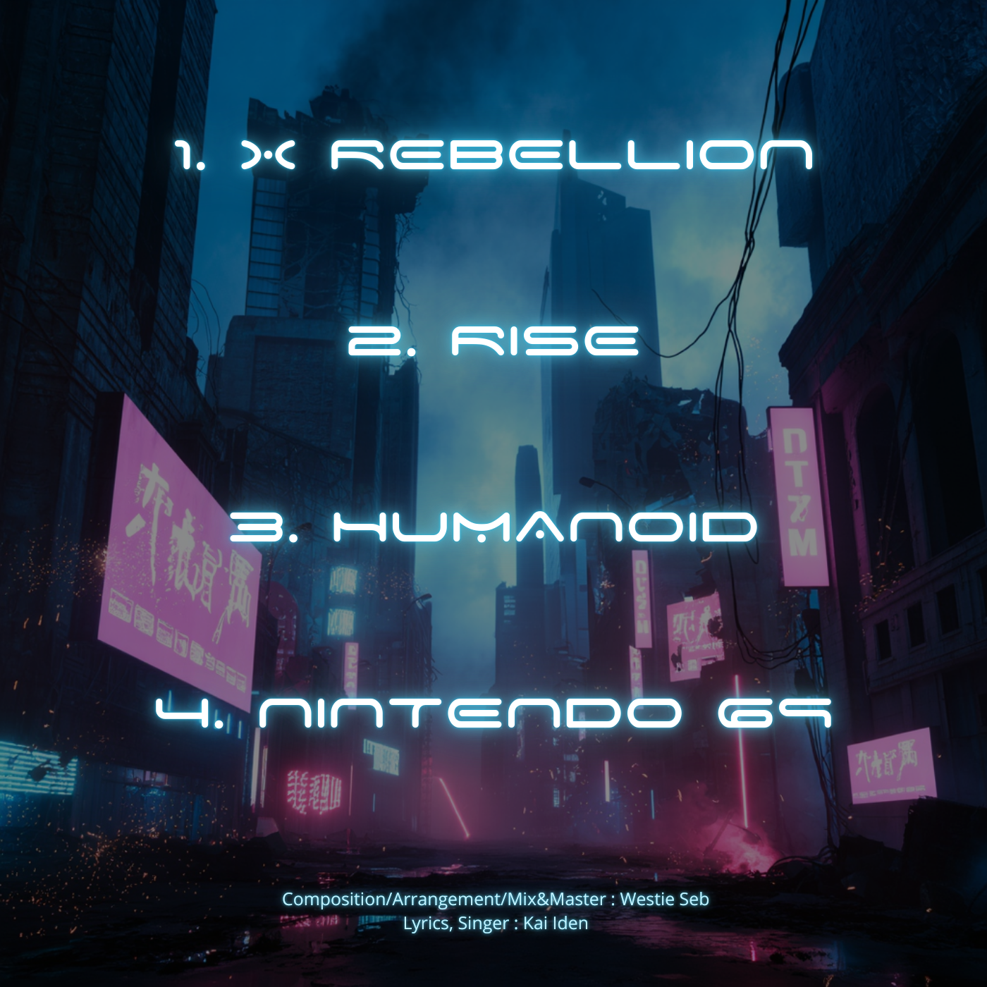Kai Iden - X Rebellion / Mini Album (produit signé)